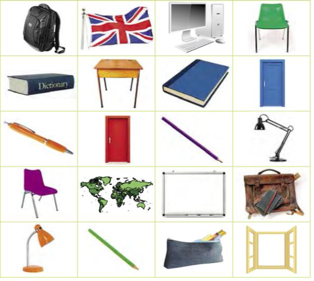 Classroom objects